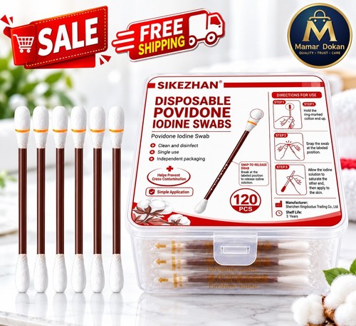 Jod wattestäbchen povidon - jod,