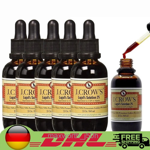 5pcs crow lugol - j.crow's, lugol's