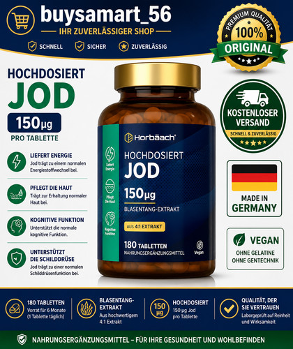 Horbaach jod tabletten 150µg - horbaach,