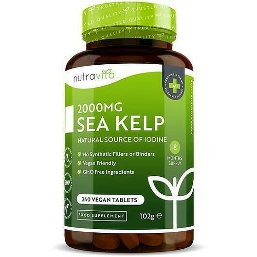 Seetang 2000mg 240 vegane - -,