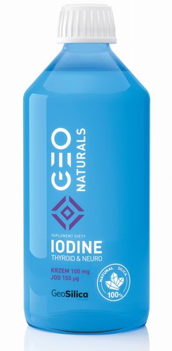 Geonaturals silica iodine - silica,