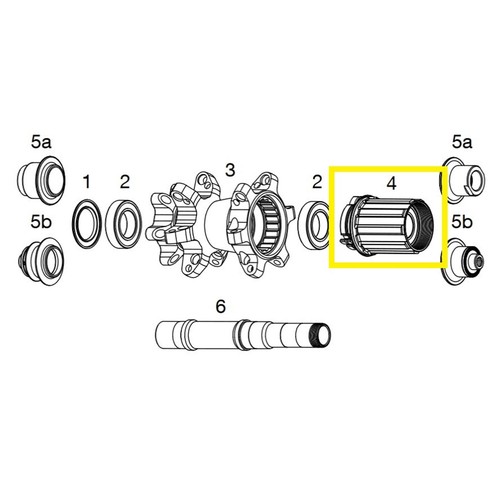 Crankbrothers wheel freehub - crankbrothers,