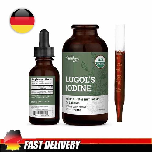 Organic lugol iodine liquid - organic,