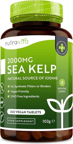 Nutravita seetang 2000mg 240 - seetang,