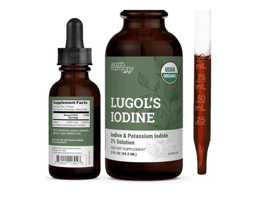 Organic lugol iodine liquid - organic,