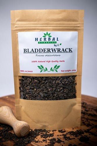 Blasentangkraut getrocknete