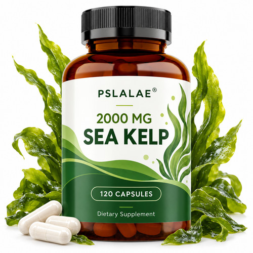 Sea kelp capsules 120pcs - kelp,